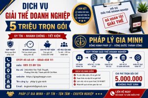 Dịch vụ giải thể công ty thủy sản tại Đồng Tháp