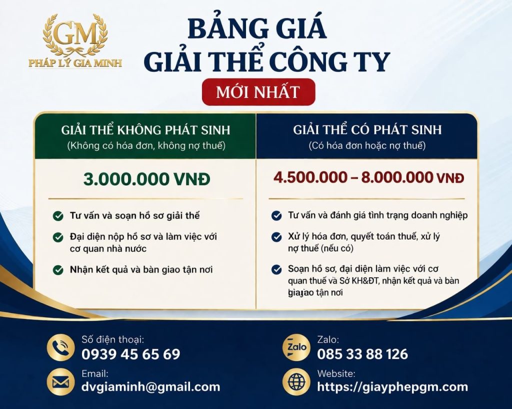 Dịch vụ giải thể công ty xi măng tại Thanh Hóa