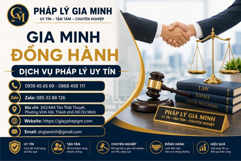 Gia Minh đồng hành dịch vụ pháp lý uy tín