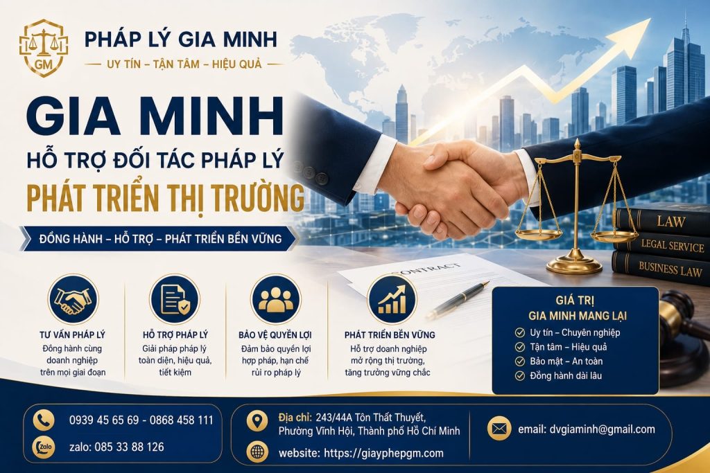 Gia Minh hỗ trợ đối tác pháp lý phát triển thị trường