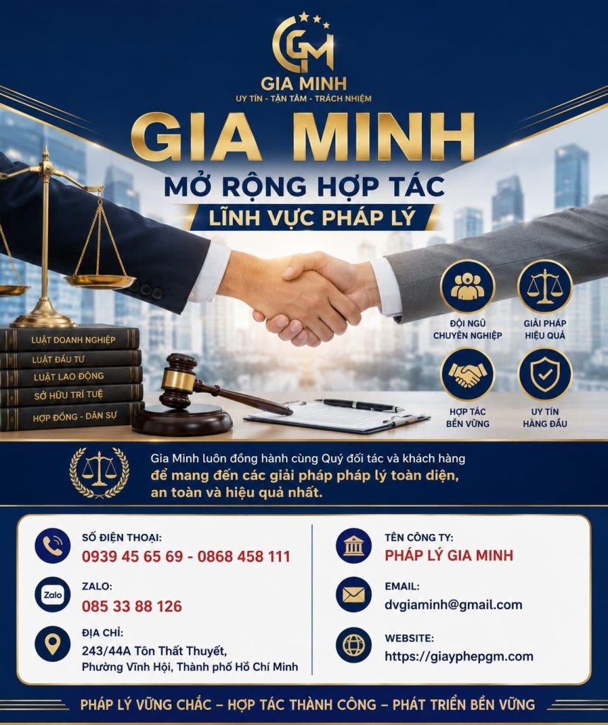 Gia Minh mở rộng hợp tác lĩnh vực pháp lý