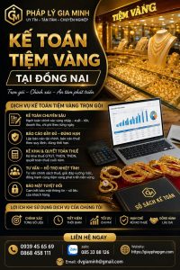 Kế toán tiệm vàng tại Đồng Nai trọn gói