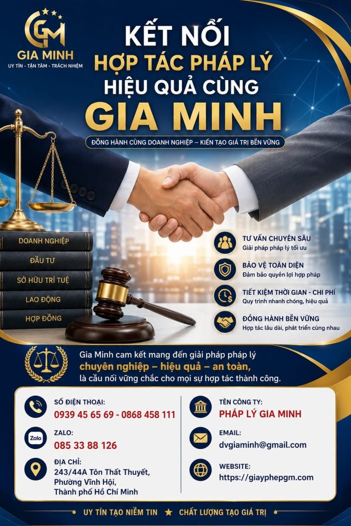 Kết nối hợp tác pháp lý hiệu quả cùng Gia Minh
