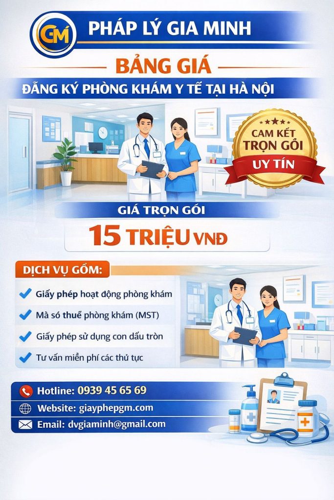 làm giấy phép kinh doanh phòng khám tại hà nội