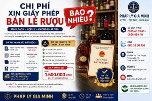 Xin giấy phép bán lẻ rượu tại Tiền Giang