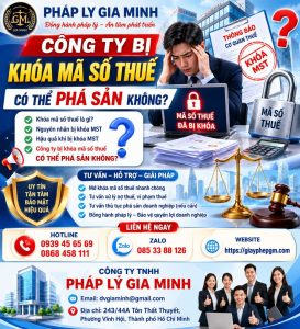 Công Ty Bị Khóa Mã Số Thuế Có Thể Phá Sản Không