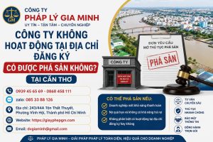 Công Ty Không Hoạt Động Tại Địa Chỉ Đăng Ký Có Được Phá Sản Không Tại Cần Thơ
