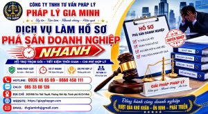 Dịch vụ làm hồ sơ phá sản doanh nghiệp