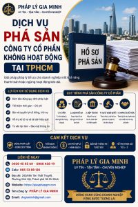 Dịch Vụ Phá Sản Công Ty Cổ Phần Không Hoạt Động Tại TPHCM