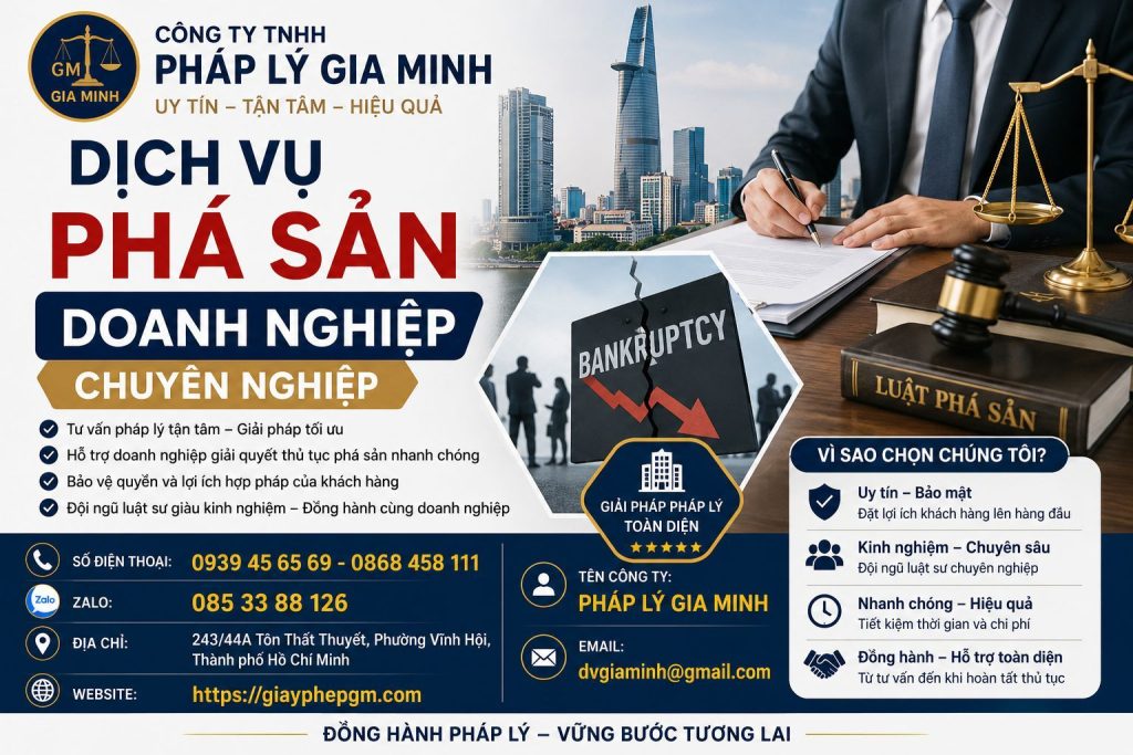 Dịch vụ phá sản doanh nghiệp chuyên nghiệp