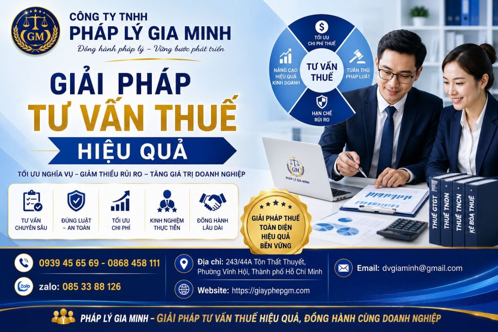 Giải pháp tư vấn thuế hiệu quả