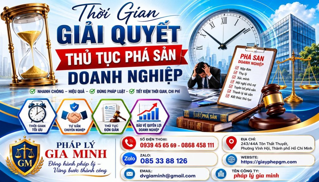 Thời Gian Giải Quyết Thủ Tục Phá Sản Doanh Nghiệp – Quy Trình, Các Giai Đoạn Và Yếu Tố Ảnh Hưởng 1 Thời Gian Giải Quyết Thủ Tục Phá Sản Doanh Nghiệp