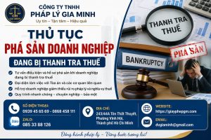 Thủ Tục Phá Sản Doanh Nghiệp Đang Bị Thanh Tra Thuế