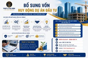Bổ Sung Vốn Huy Động Dự Án Đầu Tư