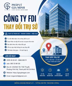 Công Ty FDI Thay Đổi Trụ Sở