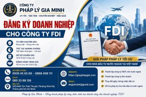 Đăng Ký Doanh Nghiệp Cho Công Ty FDI