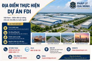 Địa Điểm Thực Hiện Dự Án FDI