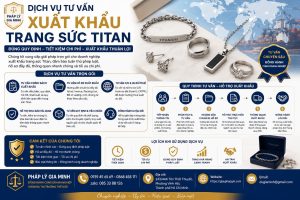 Dịch vụ tư vấn xuất khẩu trang sức Titan