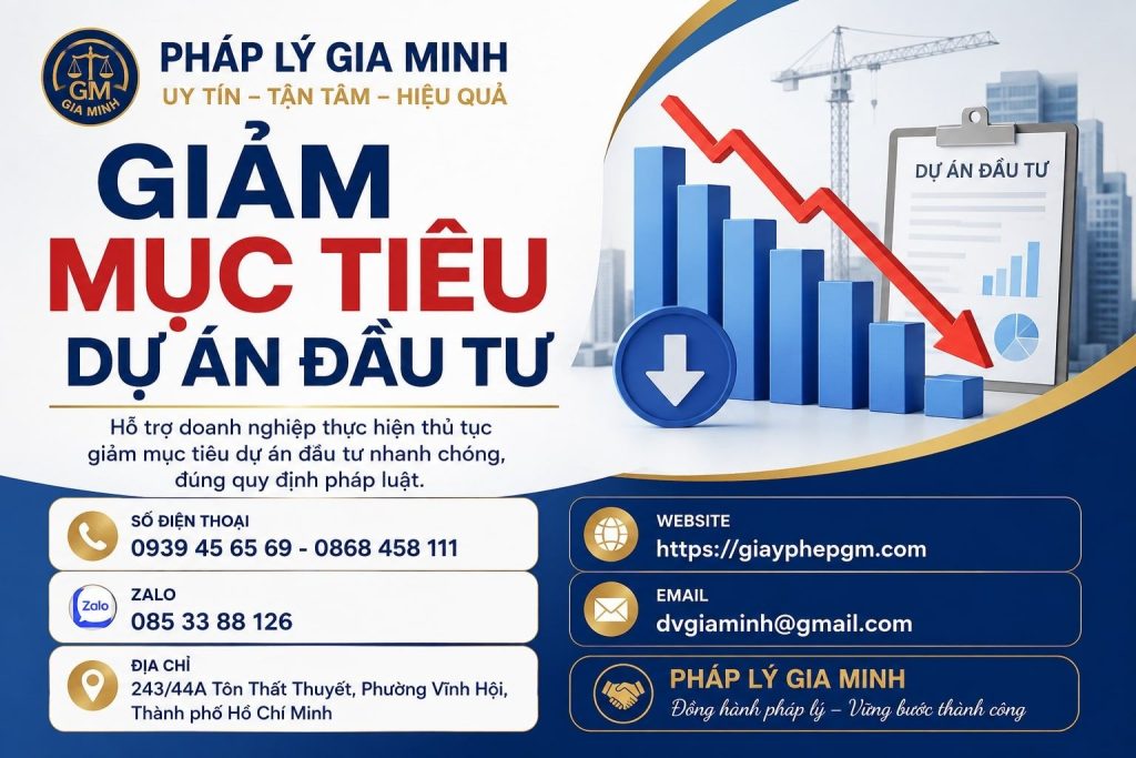 Giảm Mục Tiêu Dự Án Đầu Tư