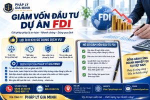 Giảm Vốn Đầu Tư Dự Án FDI