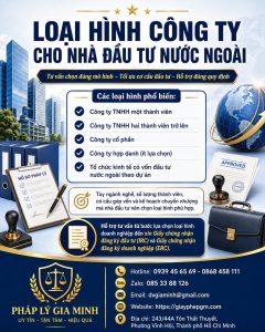 Loại Hình Công Ty Cho Nhà Đầu Tư Nước Ngoài