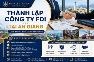 Thành lập công ty FDI tại An Giang