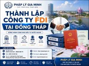 Thành lập công ty FDI tại Đồng Tháp