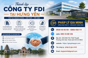Thành lập công ty FDI tại Hưng Yên