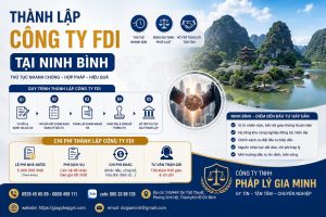 Thành lập công ty FDI tại Ninh Bình