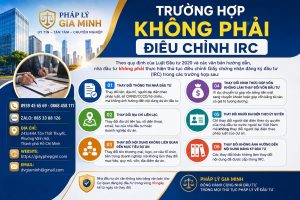 Trường Hợp Không Phải Điều Chỉnh IRC