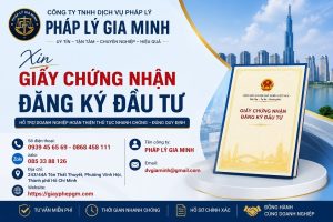 Xin Giấy Chứng Nhận Đăng Ký Đầu Tư