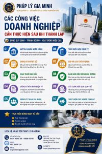 Các công việc doanh nghiệp cần thực hiện sau khi thành lập
